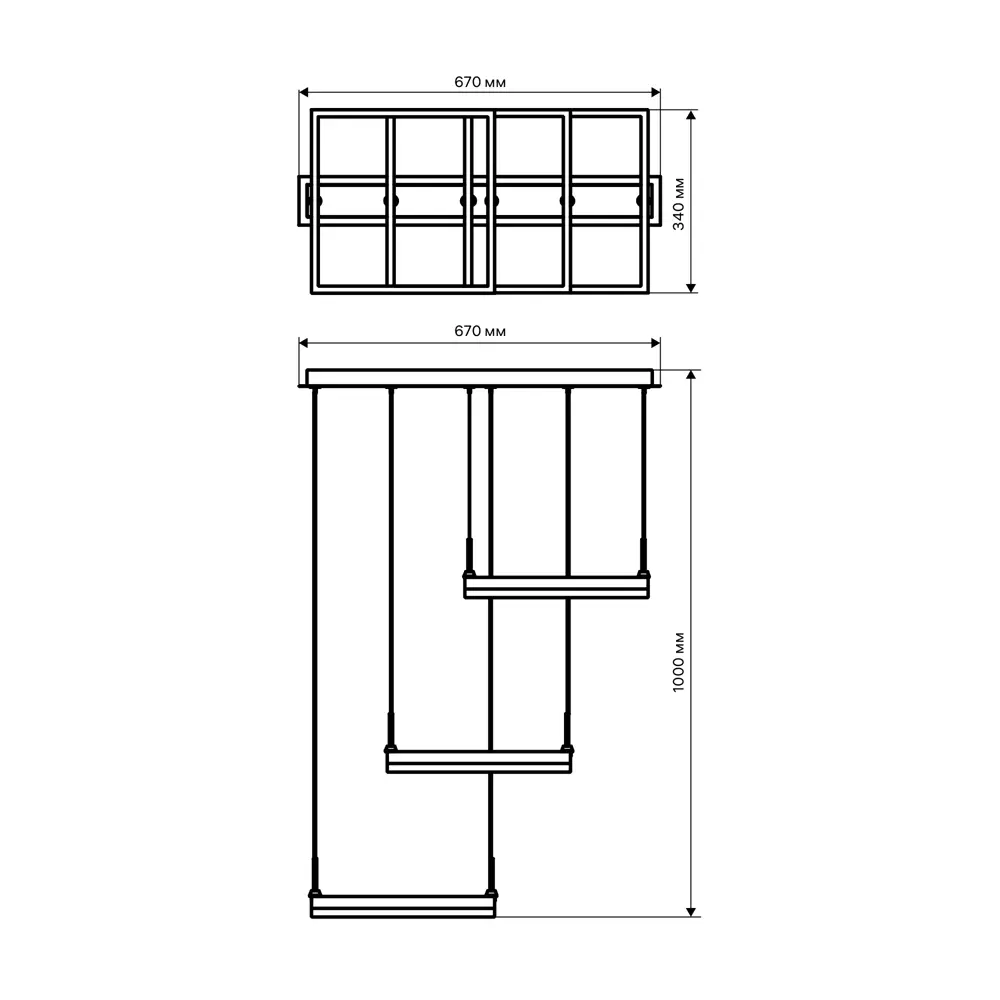 Люстра потолочная светодиодная диммируемая Ritter Rivo 52089 8 с д/у 106 Вт 31 м² 2700К-6500К цвет белый/золотой 84339638 STLM-2198847  - Вид №15
