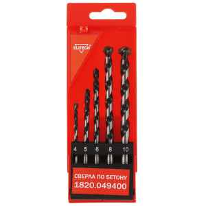 Набор сверл ELITECH 1820.049400 5494397