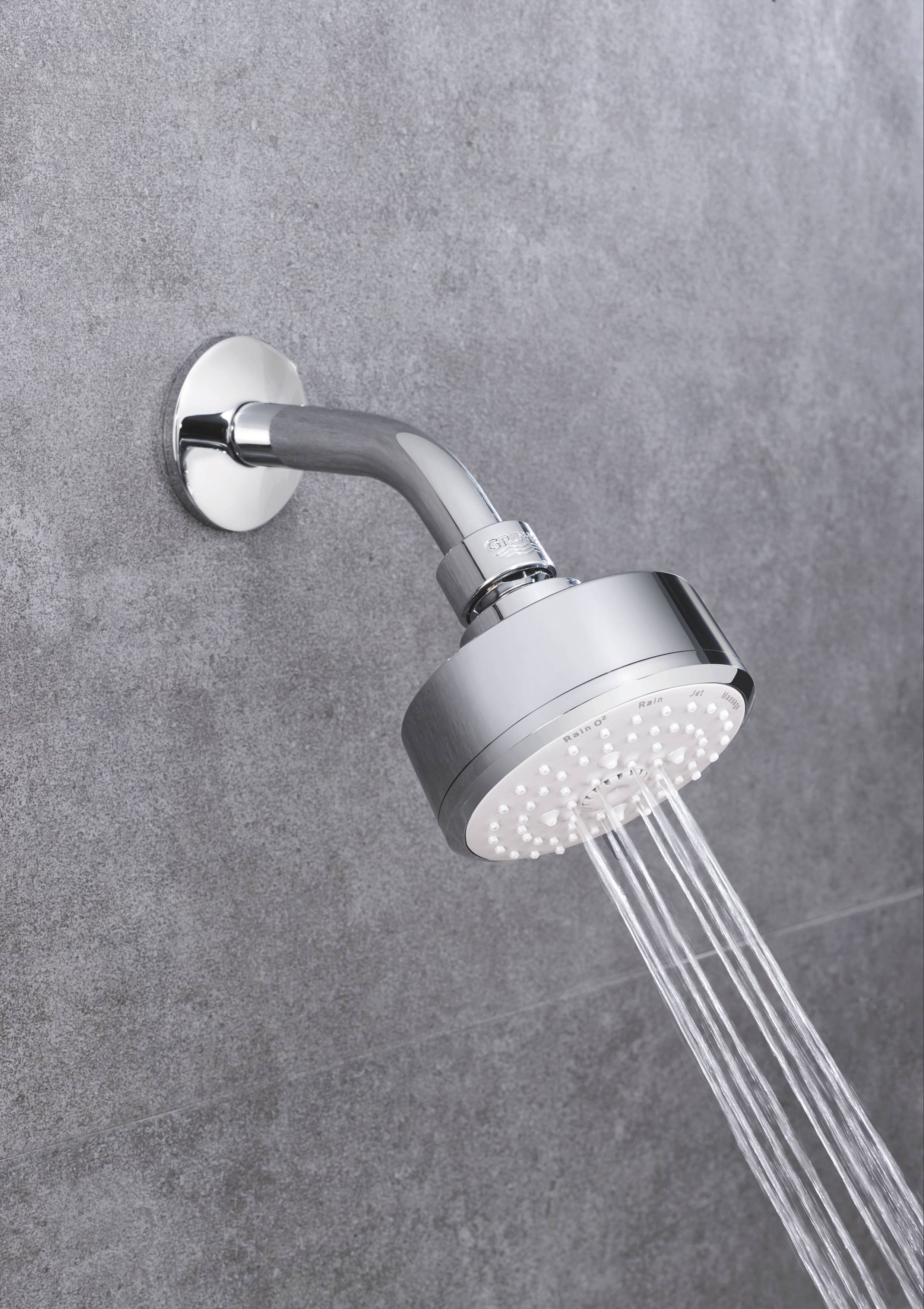 Верхний душ GROHE New Tempesta Cosmopolitan 100, 4 режима, хром (27869001) - Вид №4