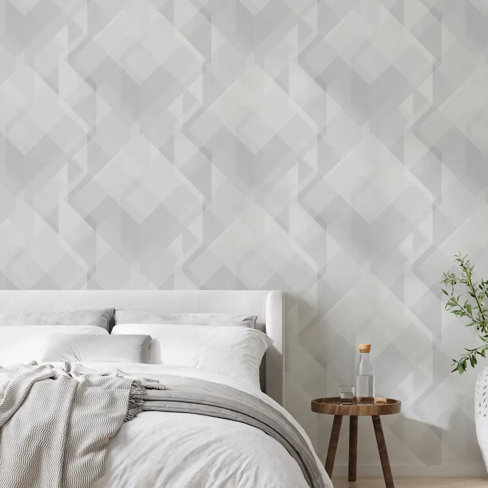 Обои флизелиновые Vog Collection Матрикс темно-серые 1.06 м 50016-44 STLM-2025977 - Вид №1