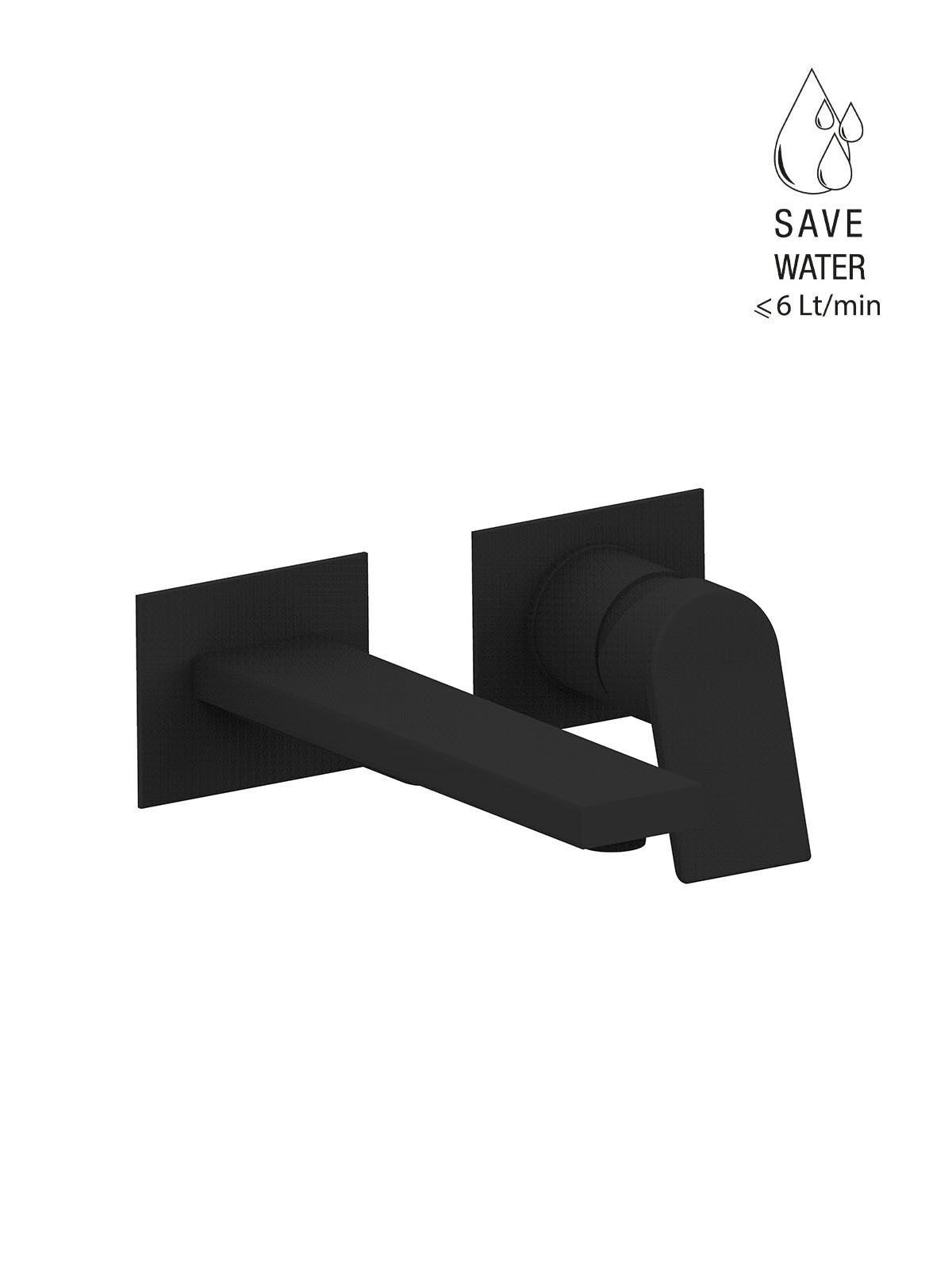 Настенный смеситель для раковины с ограничителем расхода без слива Rubinetterie Frattini Gintonic ARCH-00023555 - Вид №6