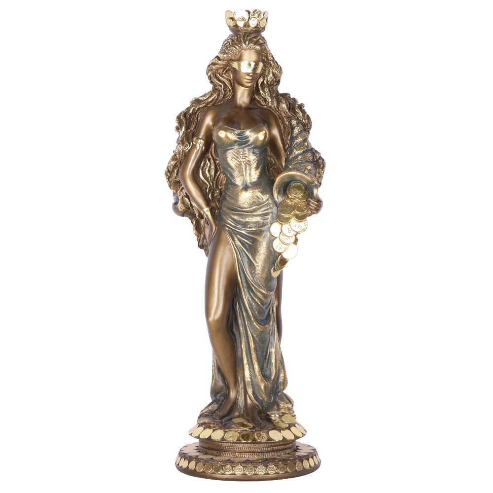 22414 Статуэтка Фортуна 6 Бронза BOGACHO 4627138239780 - Вид №3