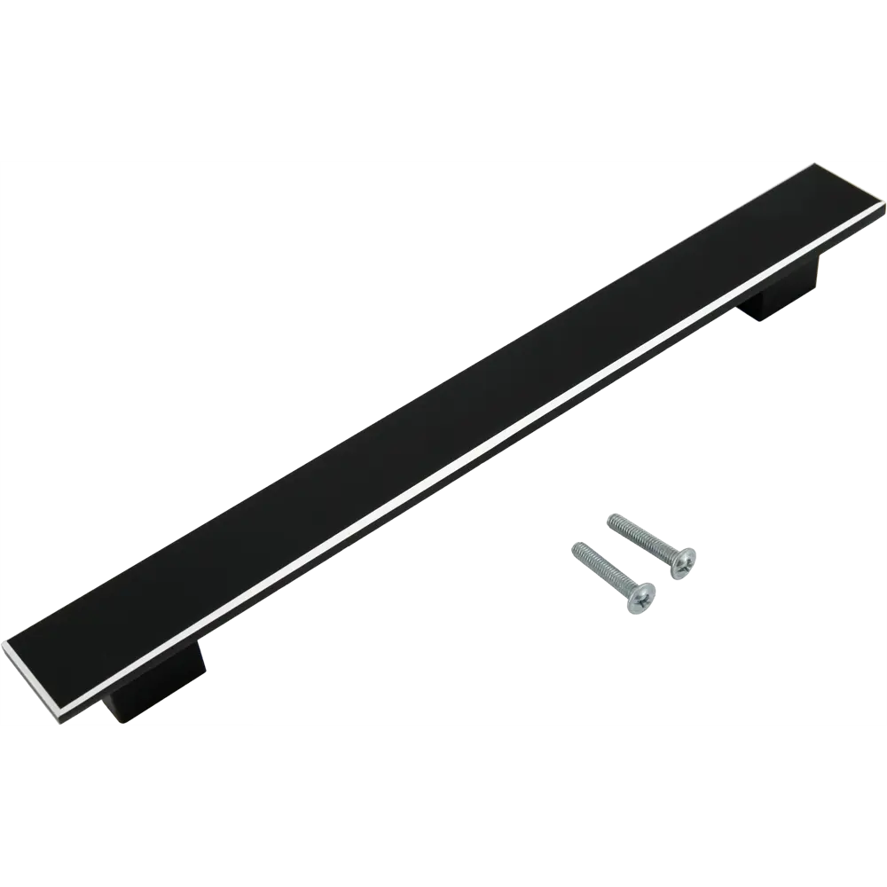 Мебельная ручка-скоба S-4130 192 мм матовый черный 82482888 STLM-2076661 KERRON  - Вид №3