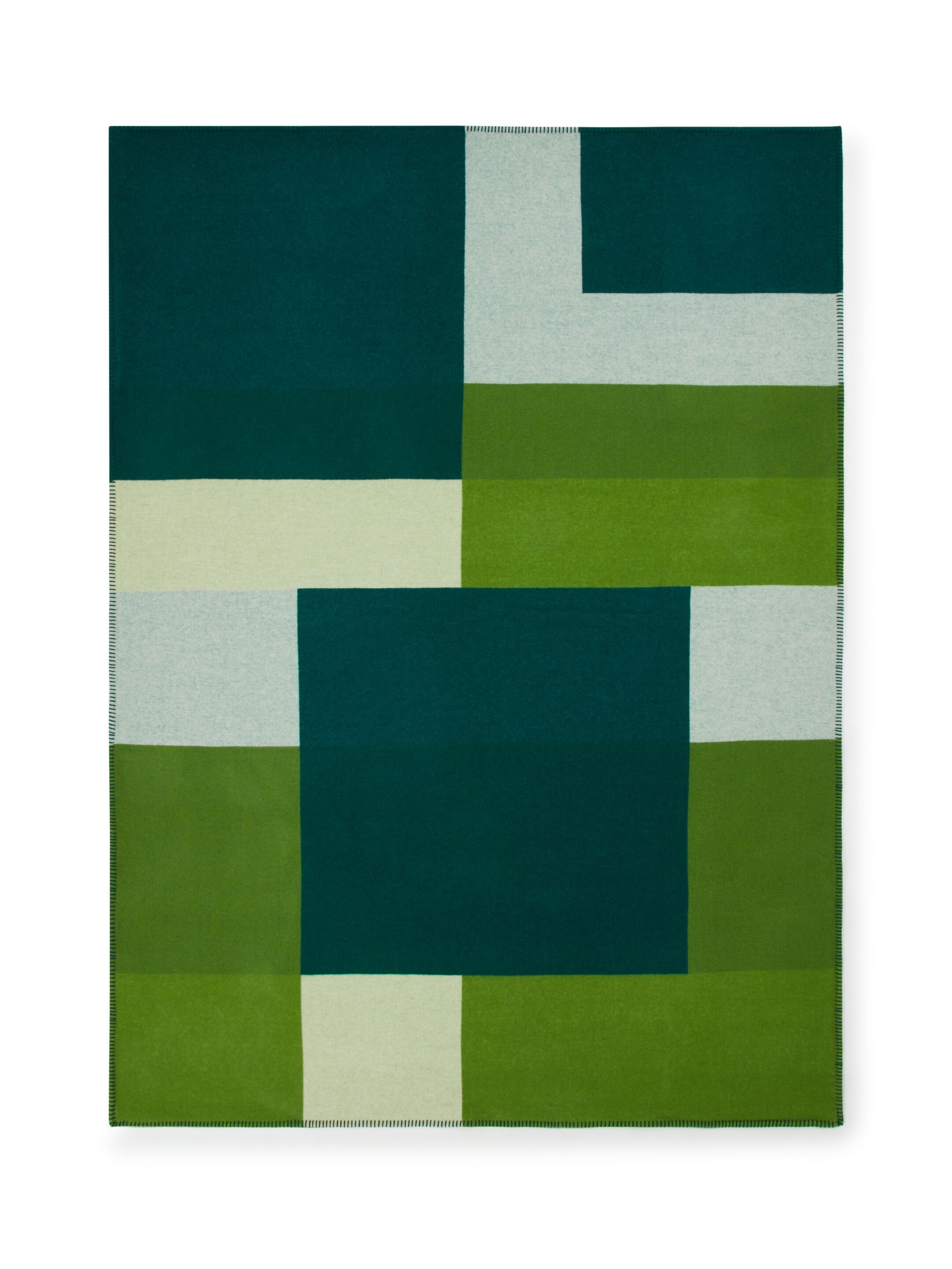 Шерстяной плед с графическим рисунком Lanerossi MALMO ARCH-00060212 - Вид №17