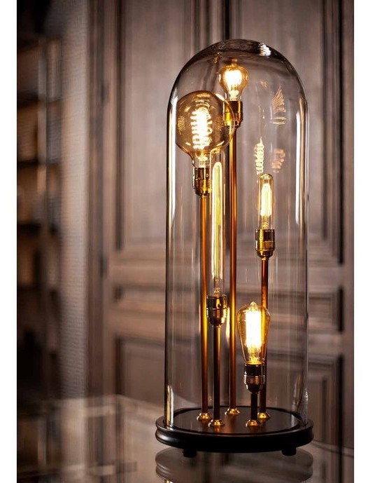 Настольная лампа Opus от Eichholtz 108581 EICHHOLTZ ИНТЕРЬЕРНЫЕ 061712 Бронза;прозрачный  - Вид №7