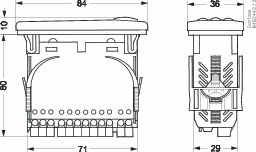 Danfoss EKC 202x EKC 202A Контроллер испарителя и уровня 084B8521  - Вид №92