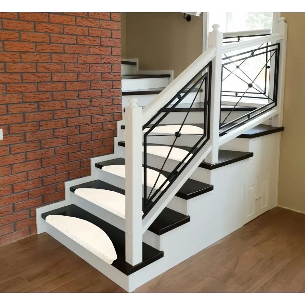 Коврик для ступеней полипропилен 25x65 см цвет белый Santreyd STLM-2204288 - Вид №5