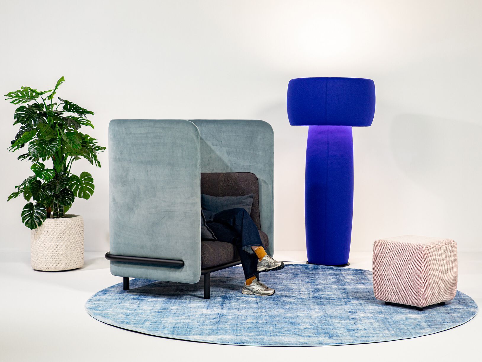 Ткань акустическая напольная лампа BuzziSpace BuzziShroom ARCH-00057965 - Вид №4