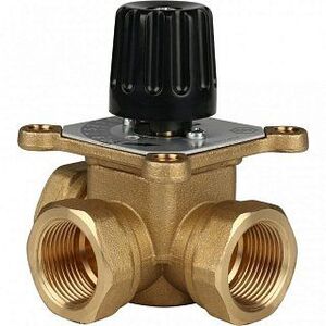 Трехходовой термостатический смесительный клапан 3/4" STOUT 6 KVs