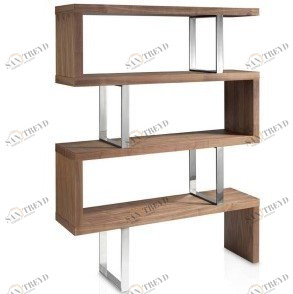 Стеллаж для книг грецкий орех Belleza от Angel Cerda ANGEL CERDA  149945 Бежевый 