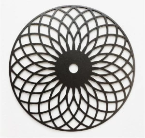 AQUAJET by Colortap Настенная панель из оцинкованного железа Aquapoint 301blk