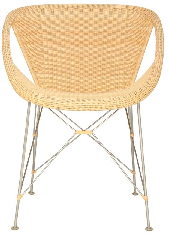 JANUS et Cie Стул из ротанга с подлокотниками Suki sun-id-1458892 - Вид №3