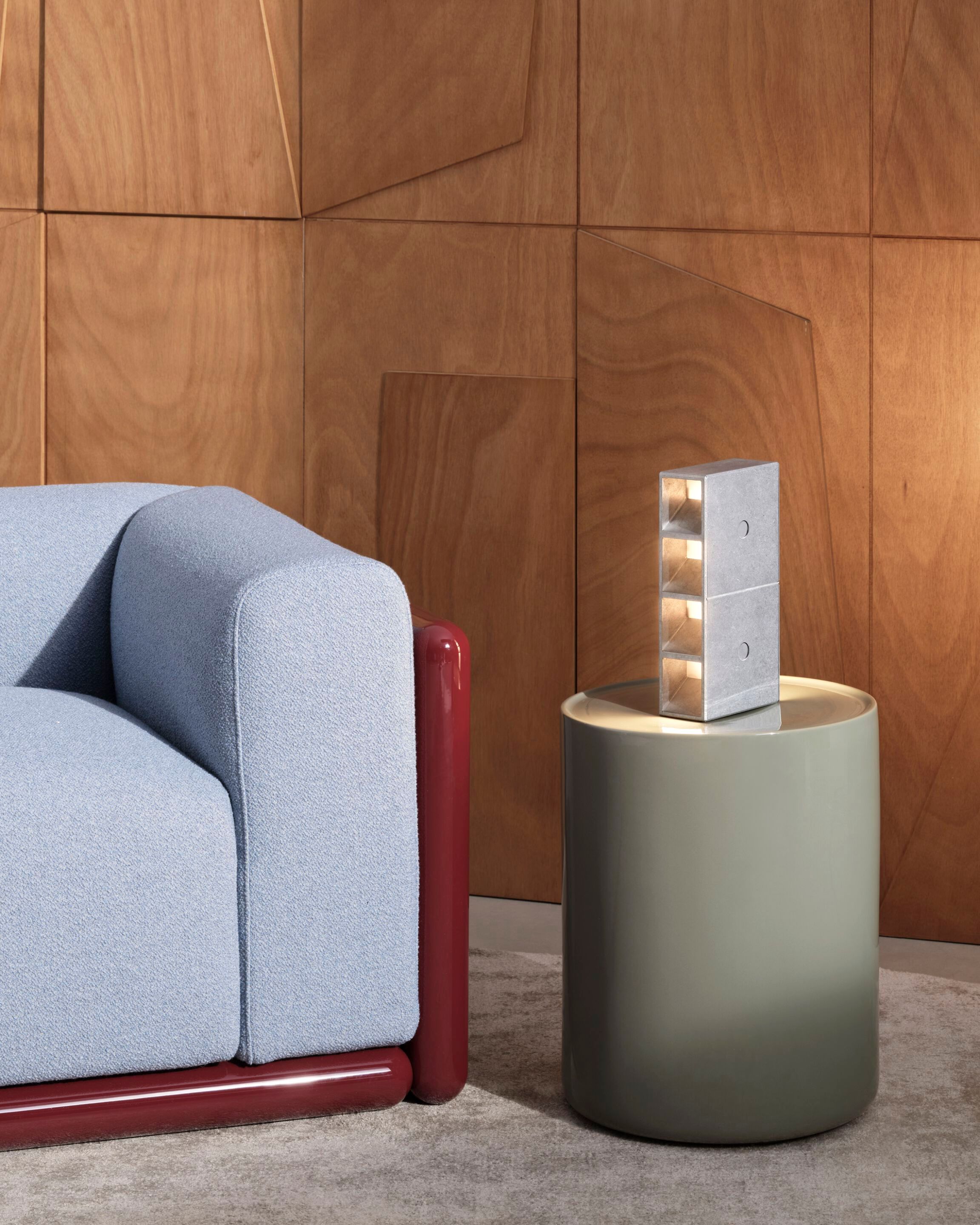 Окрашенная металлическая светодиодная настольная лампа CASSINA TSAI LIGHT ARCH-00018165 - Вид №1