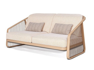 3-местный тканевый съемный садовый диван