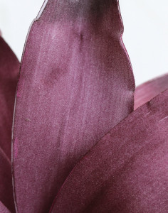 Искусственный мягкий цветок агавы, 90 см, темно-фиолетовый