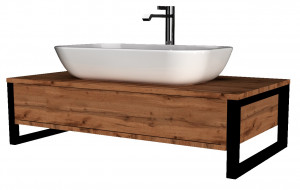 У85842 Тумба GRUNGE LOFT 80П 1в.я Дуб Вотан 1 Marka GRUNGE LOFT