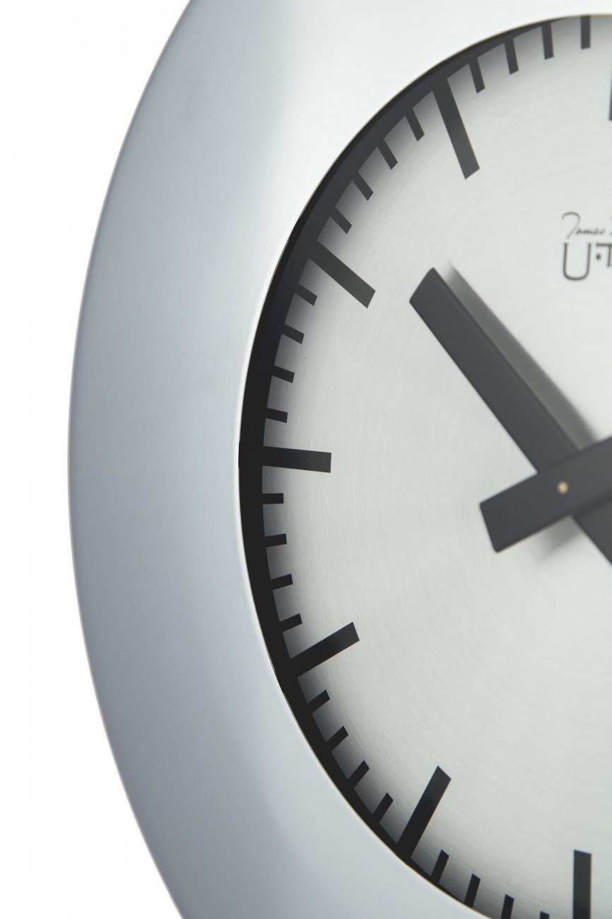 Часы настенные серебристые Tomas Stern 4011S TOMAS STERN  00-3872682 Серебро  - Вид №1