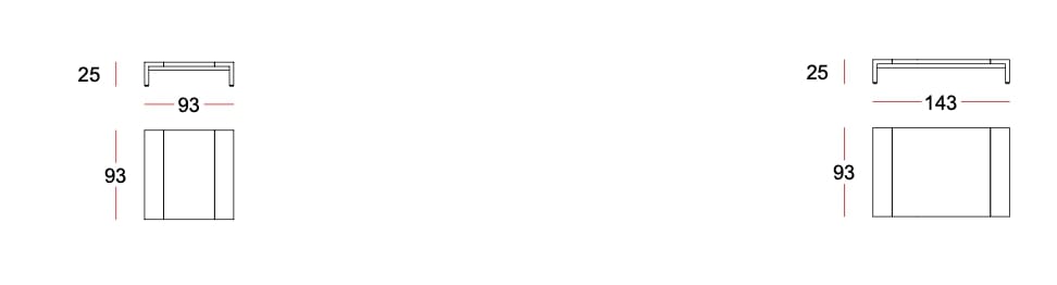 Деревянный прямоугольный журнальный столик Casa Covre TORTUGA ARCH-00061987 - Вид №3