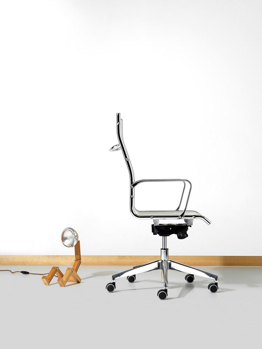 Diemme Кожаное кресло для руководителя с 5 спицами Auckland sun-id-1406045 - Вид №6