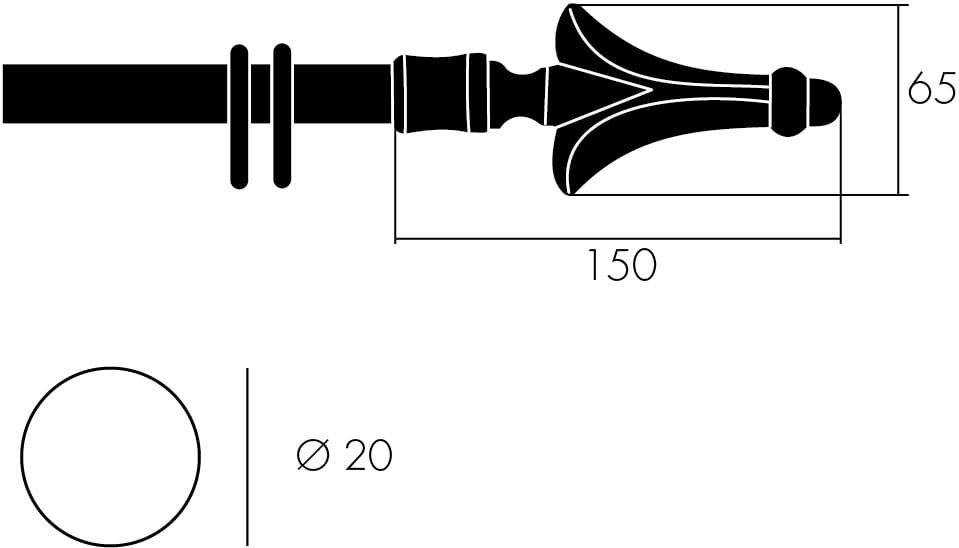 Железный карниз Frandoli Class Iron ARCH-00126542 - Вид №2