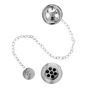 Слив-перелив для ванны с цепочкой и пробкой Arcade Wastes хром