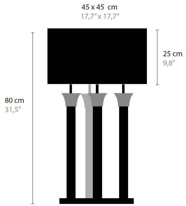 ILFARI Настольная лампа Side by side 14272 - Вид №1