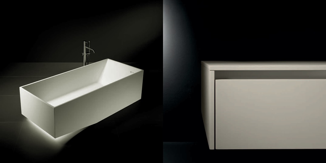 Комбинация ванной комнаты S102 в отделке STEP 45 Milltek/глина Polvere MILLDUE SINTESI SINTESI102 - Вид №7