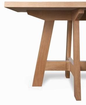 axis71 Прямоугольный обеденный стол из дуба  Ax076000  - Вид №4