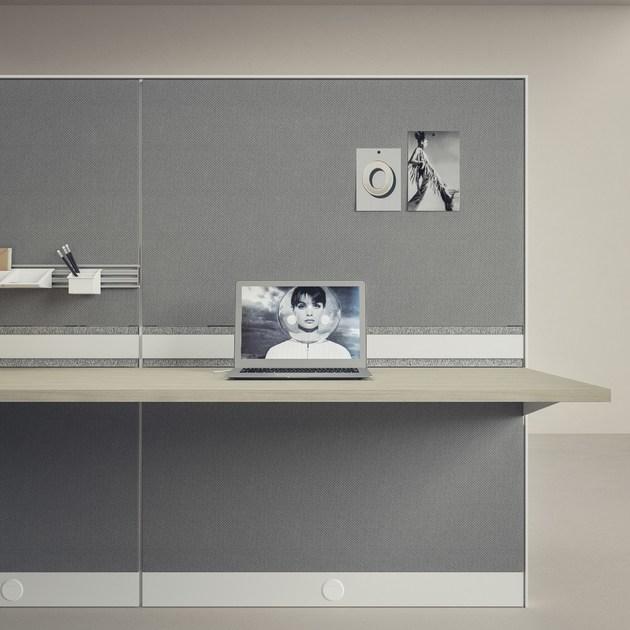 PROF Отдельностоящая модульная офисная перегородка из дерева Openwall sun-id-1512114 - Вид №30