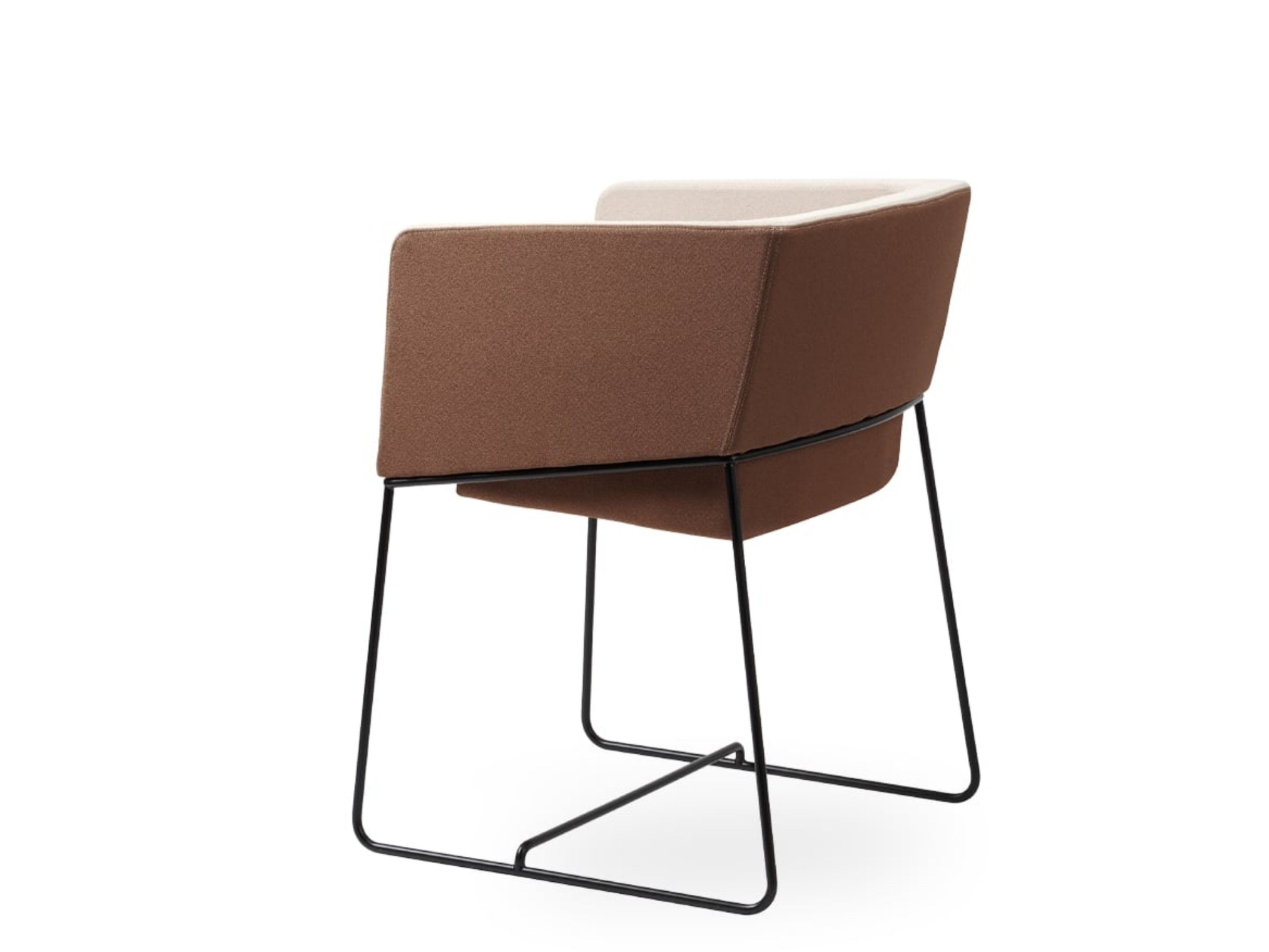 Сани кресло с подлокотниками ROSSIN Tonic Metal ARCH-00057279