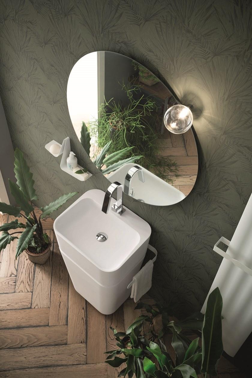 ARBLU Круглое настенное зеркало для ванной sun-id-1449934 - Вид №6