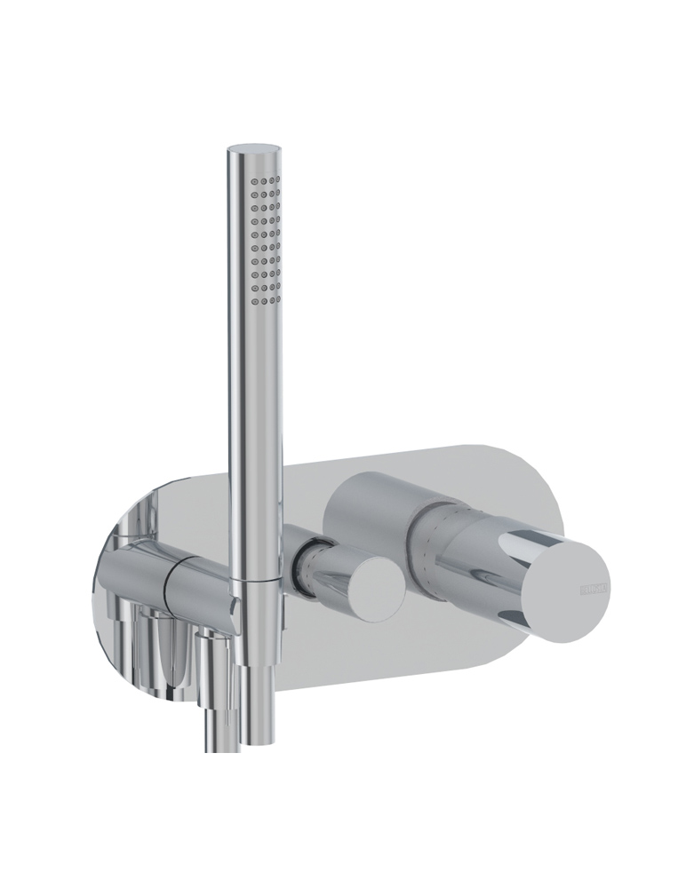 7300/1/P/E
+ 724027 Bellosta Rubinetterie ВСТРОЕННЫЙ СМЕСИТЕЛЬ С ДИВЕРТЕРОМ И ДУШОМ Ludo