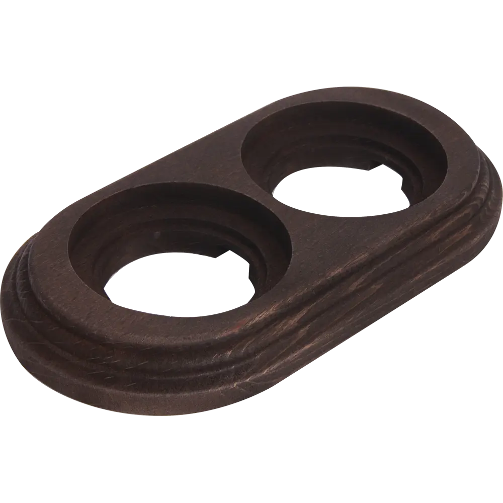 Деревянная рамка для розеток ELECTRALINE в стиле лофт, 2 поста 82063853 Серия отсутствует STLM-0018582 - Вид №1