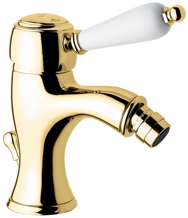 40064OR Смеситель Laguna 40064 с донным клапаном для биде, цвет золото EMMEVI