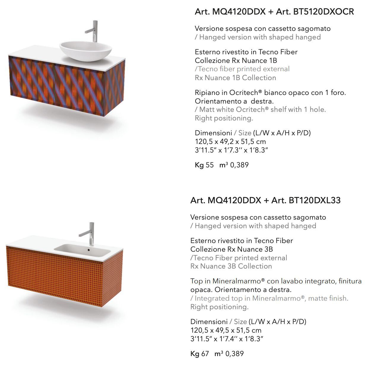 Подвесной умывальник с ящиками MOMENTI Home &amp ARCH-00061671 - Вид №4