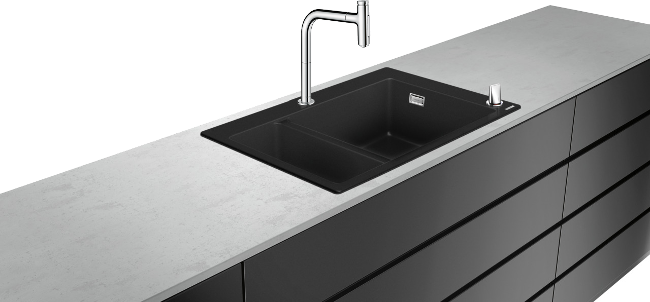 43220000 C51 C51-F635-09 Комбинированная мойка 180/450 Select Hansgrohe 