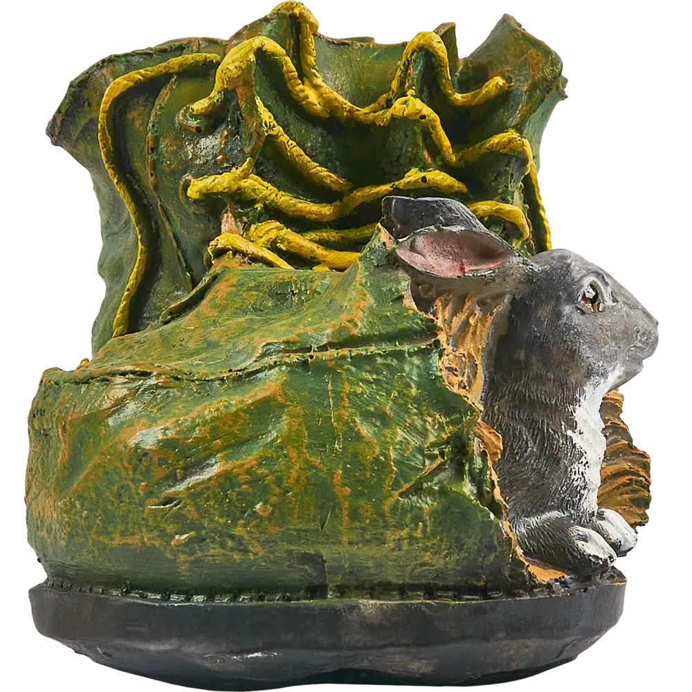 Santreyd Садовая фигура «Башмак с зайцем» для уютного уголка 85565549 STLM-0063883 - Вид №1