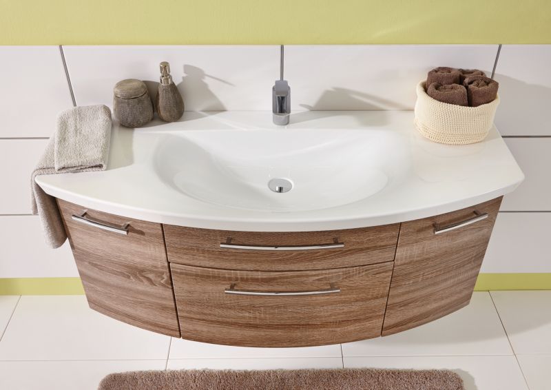 WUA35127M(680/180) Puris Classic Line, тумба под раковину 1200 мм, цвет дуб чарлстон