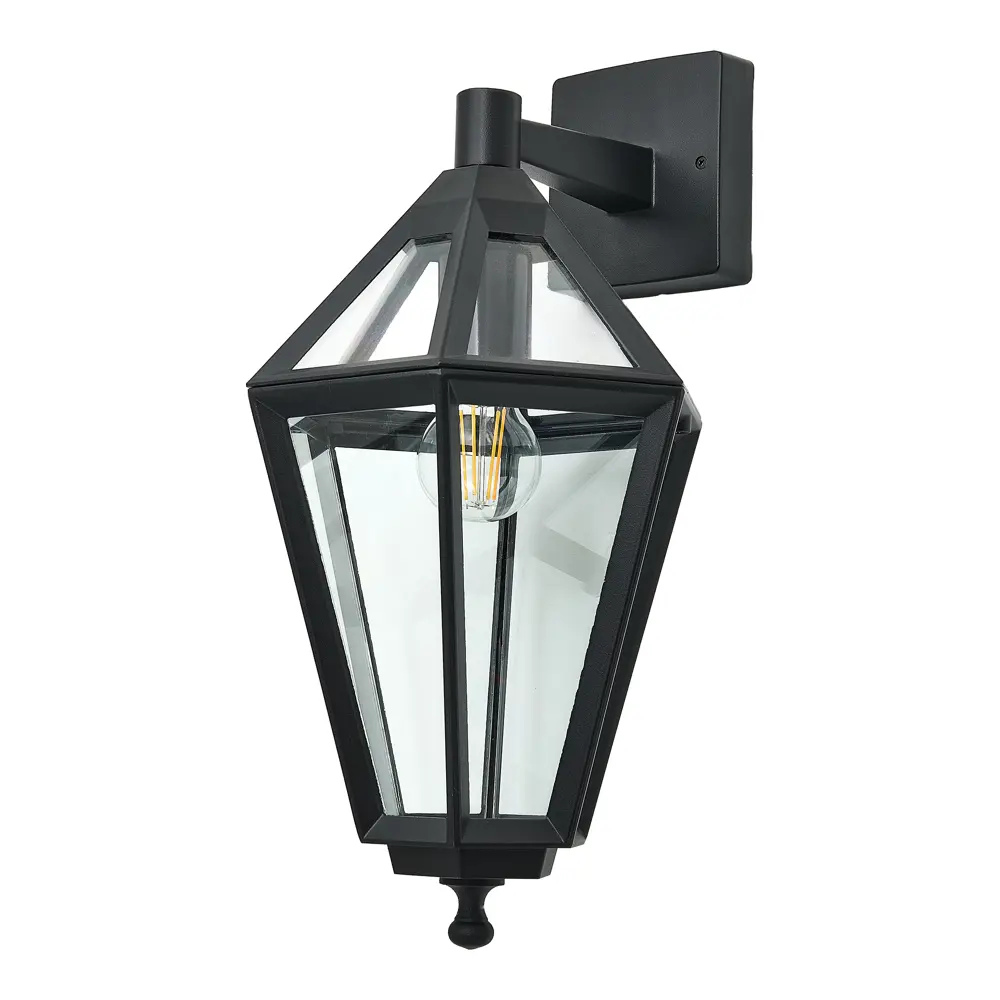 Светильник уличный настенный KREAFORTA Radley 60 Вт IP44 цвет черный 89442649 STLM-2164619  - Вид №2