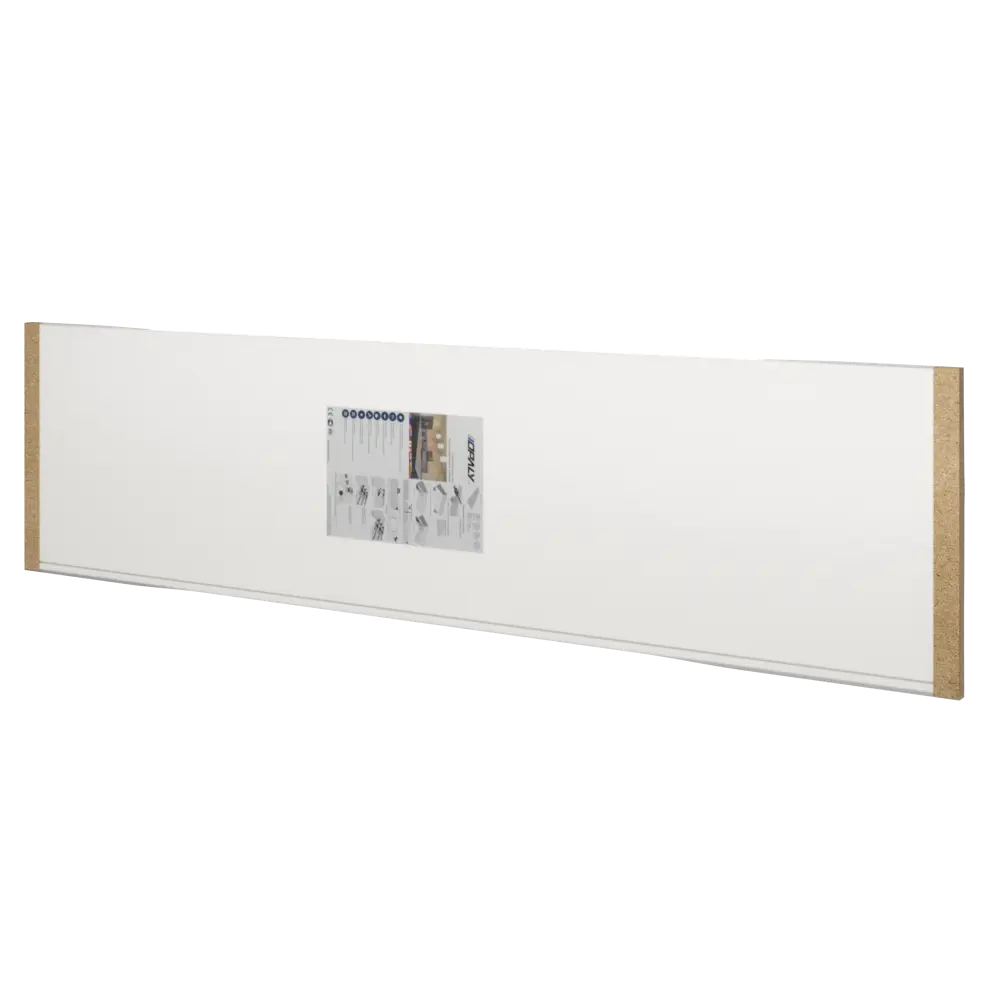 Столешница Сноу 240x60x2 см искусственный камень цвет белый Santreyd STLM-2092903 - Вид №7