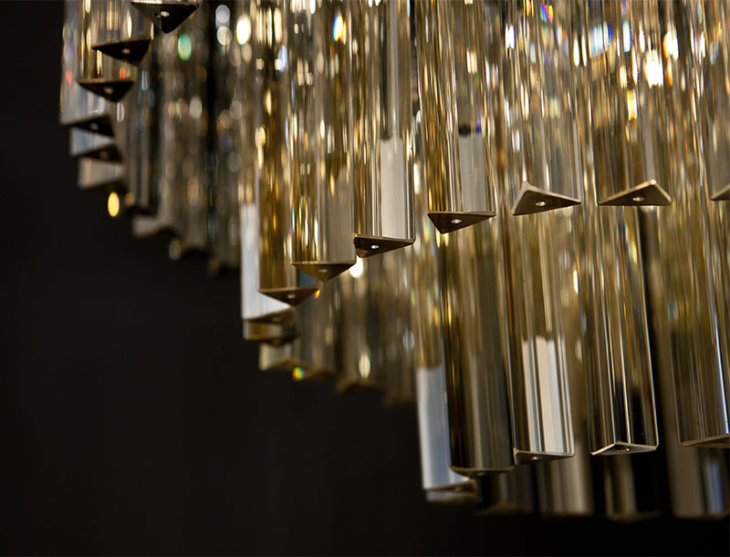 Подвесной светильник Odeon 10A black/amber от Delight Collection KR0387P-10A/amber DELIGHT ДИЗАЙНЕРСКИЕ 243746 Черный  - Вид №1