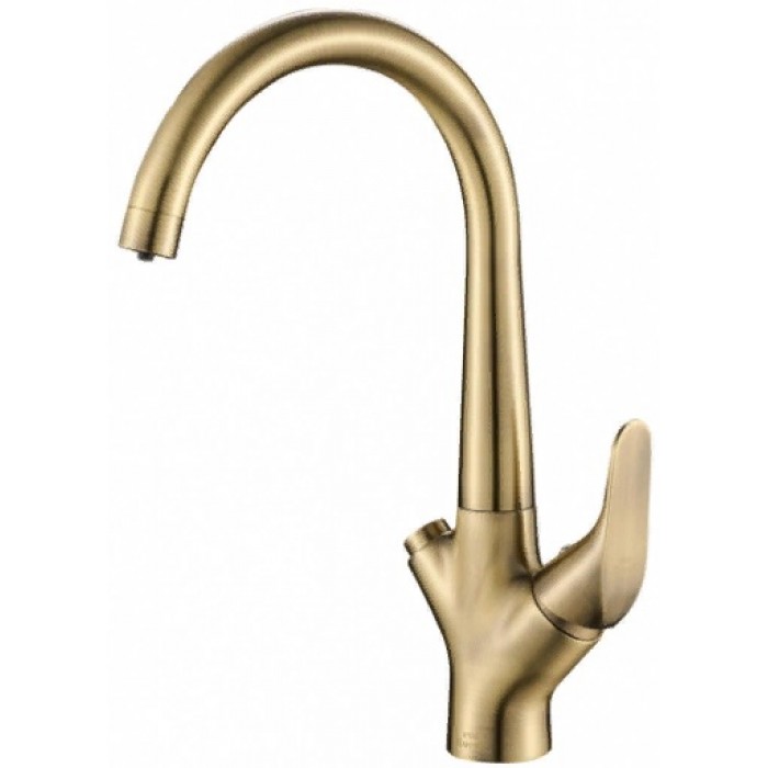 Steel Hammer SH 815 BR бронза Смеситель для кухни Zorg 356x266  - Вид №1