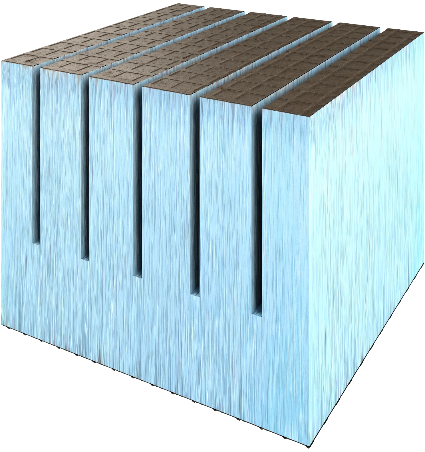 RPG3RL100#2 RPG Панель для создания изогнутых поверхностей, продольное сечение 2500x600x100 LO