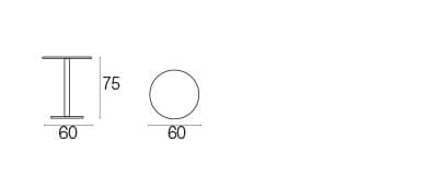 Стальной круглый садовый стол emu Thor ARCH-00045831 - Вид №2