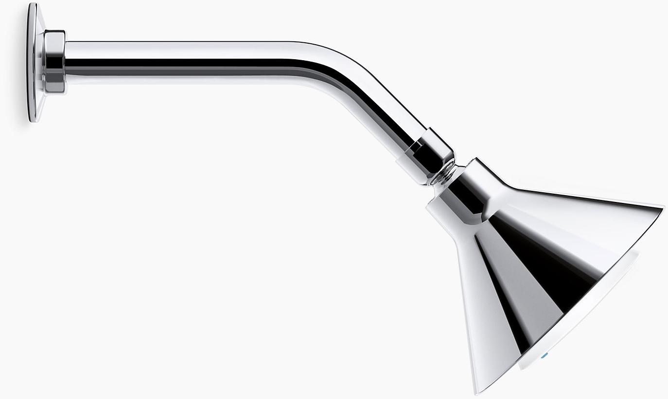 KOHLER Однофункциональная насадка для душа Moxie 2,0 галлонов в минуту с беспроводным динамиком K-9245-E-CP  - Вид №3