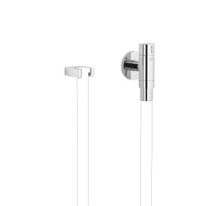 WATER TUBE Настенное колено Кнайпа с держателем шланга и отдельными розетками - Хром 27823979-00