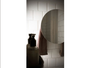 Анти-запотевание зеркало настенный электрический полотенцесушитель