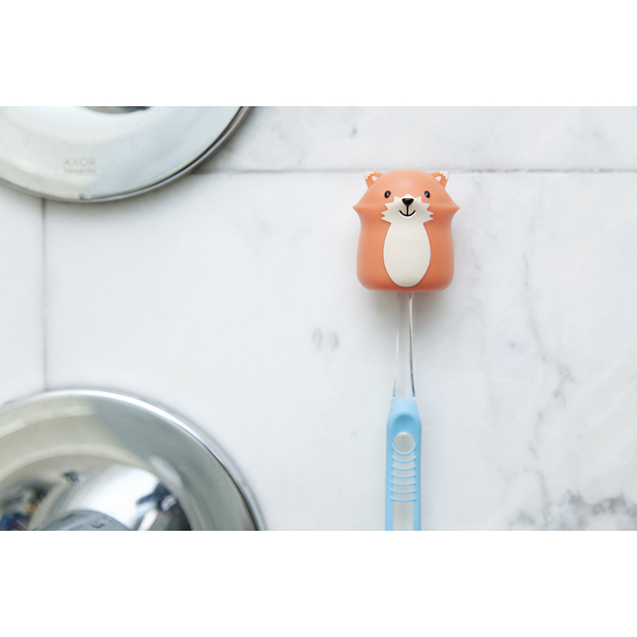 HH25-FX Держатель для зубной щетки fox подвесной Kikkerland  - Вид №4