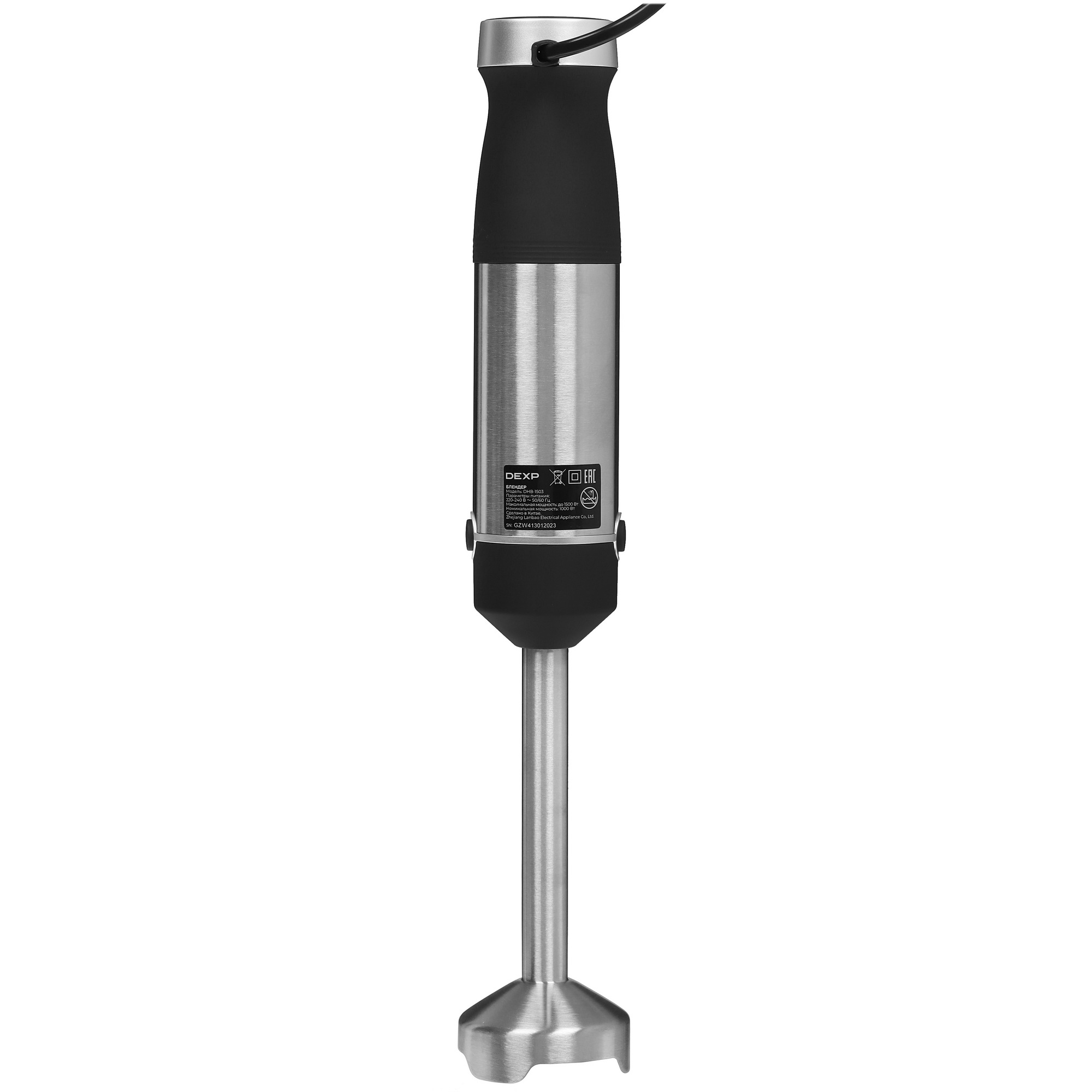 9088133 Блендер погружной DEXP DHB-1503 черный STDN-0140183 - Вид №4
