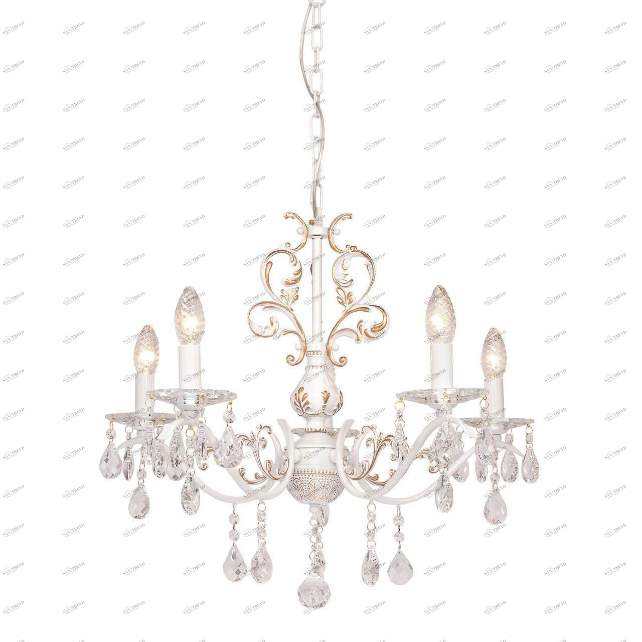 Подвесная люстра Silver Light Tereziya 727.51.5 SILVER LIGHT TEREZIYA 186014 Белый 